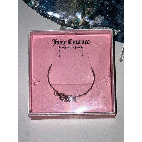 Juicy Couture Gold Heart Bangle Bracelet NEW - Picture 4 of 5